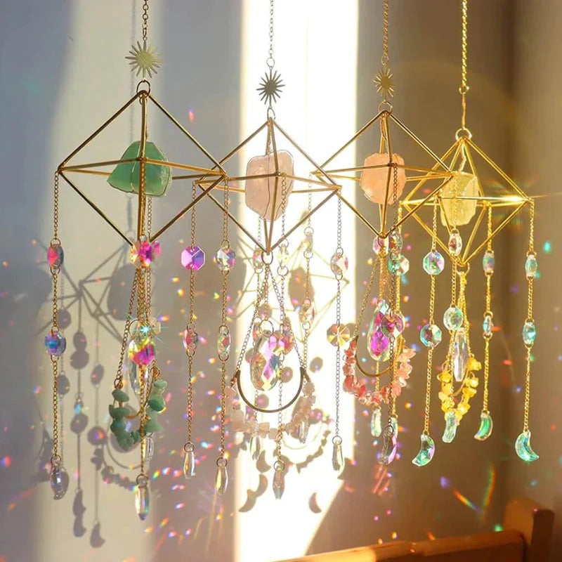 Colorful Gravel Decorative Pendant
