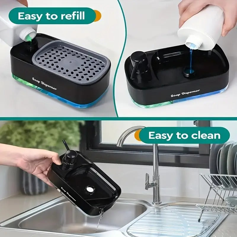 Multi-Functional Dish Soap Dispenser