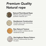 Natural Rope Cat Basket Bed