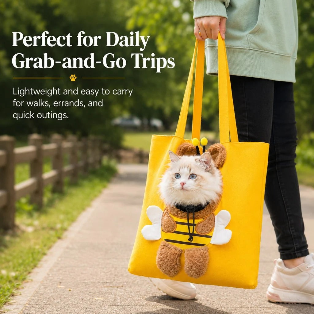 Head-Out Cat Carrier Tote