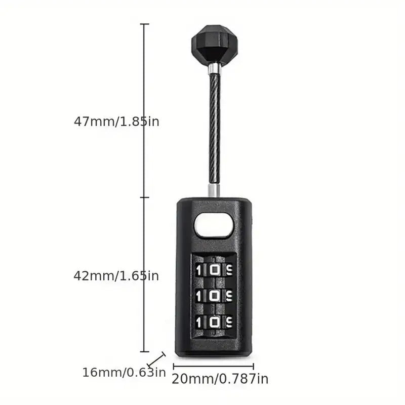 3-Digit Combination Lock