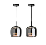 Nordic Black Glass Pendant Light