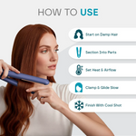 2-in-1 Hair Straightener & Dryer