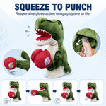 Dotisk Interactive Boxing Pet Puppet for Indoor Play – Squeeze-to-Punch Sound Toy for Bored Dogs & Cats