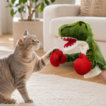 Dotisk Interactive Boxing Pet Puppet for Indoor Play – Squeeze-to-Punch Sound Toy for Bored Dogs & Cats