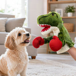 Dotisk Interactive Boxing Pet Puppet for Indoor Play – Squeeze-to-Punch Sound Toy for Bored Dogs & Cats