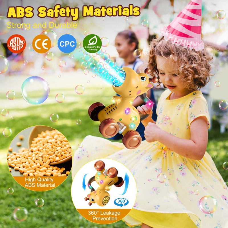 Electric Bubble Machine for Kids’ Outdoor Play