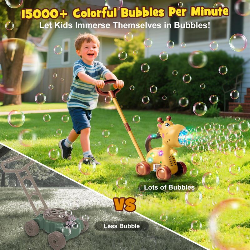 Electric Bubble Machine for Kids’ Outdoor Play