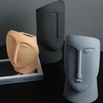 Genevieve Abstract Face Vessels