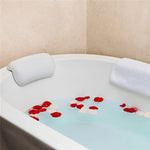 Bath Pillow with Suction Cups – Cushioned Neck Support for Tub & Spa Relaxation, Water-Resistant & Non-Slip for Home Bathing