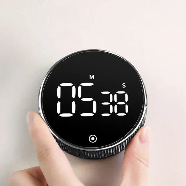 Desktop Focus Timer | Magnetic Timer for Work Sessions | Physical Task Timer for Home Office and Study | Portable Time Management Tool