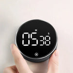 Desktop Focus Timer | Magnetic Timer for Work Sessions | Physical Task Timer for Home Office and Study | Portable Time Management Tool
