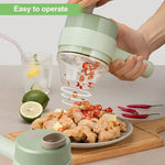 Portable Electric Food Chopper for Easy Meal Prep