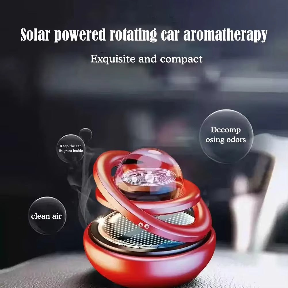 Crystal Car Air Freshener Ornament with LED Light
