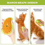 Hydrating Spray Pet Brush for Dogs & Cats with Detangling Mist Function for Long Fur Coat Care