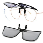 Polarized Clip-On Flip-Up Sunglasses