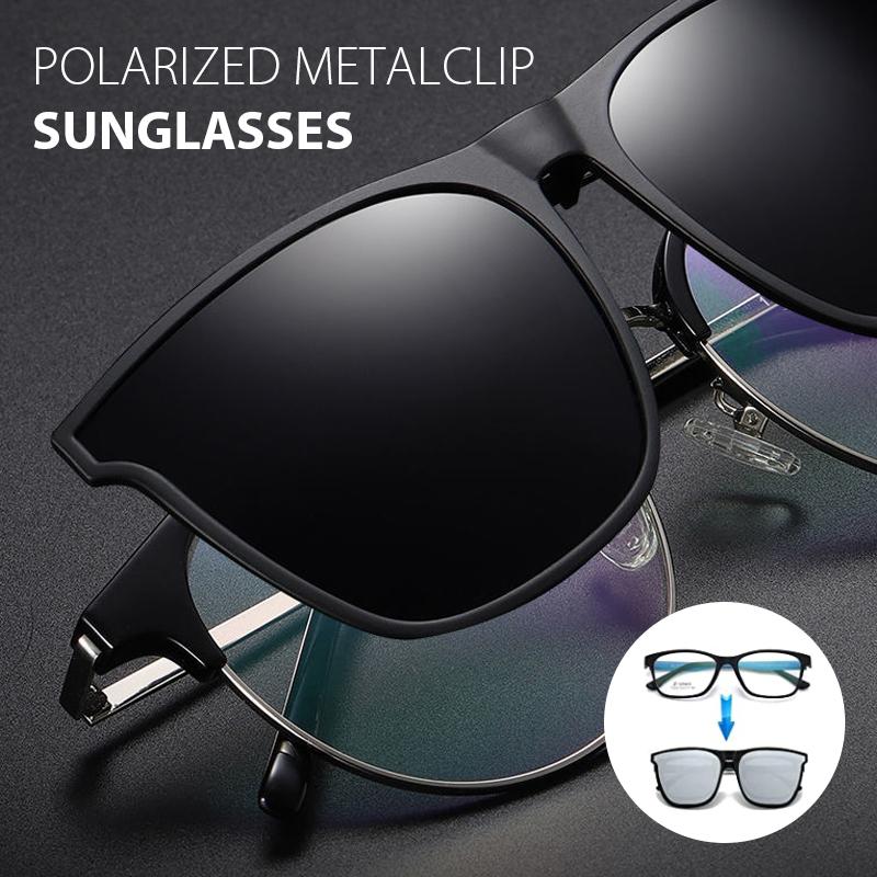 Polarized Clip-On Flip-Up Sunglasses