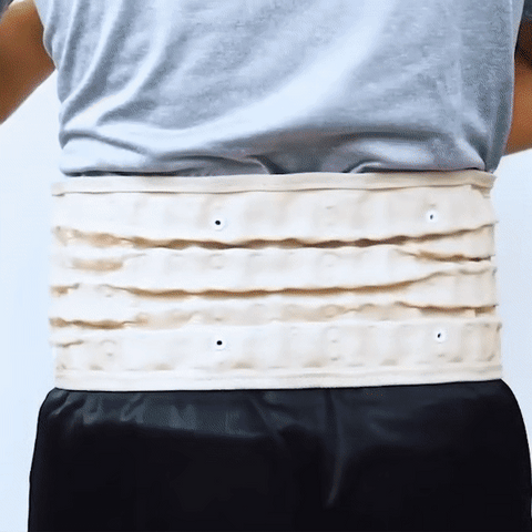 Lumbar Traction Brace for Lower Back – Inflatable Spinal Decompression Device for Men & Women