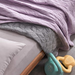 Dotisk Cooling Blanket | Lightweight Dual-Sided Design for Hot Sleepers - Cozy Summer Throw for Comfort and Breathability