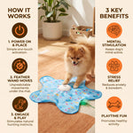 Automatic Dog Toy for Stress Relief and Playtime Fun