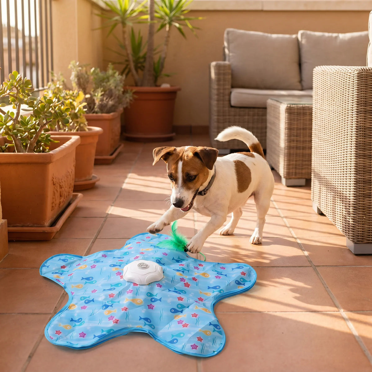 Automatic Dog Toy for Stress Relief and Playtime Fun