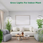 Adjustable Full Spectrum LED Grow Light Stand with Timer & Dimmer – 3 Modes, 10 Brightness Levels, Telescoping 8-65 in Height for Indoor