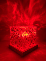 Ocean Wave Projection Night Light with Remote Control for Bedroom & Living Room | Calming LED Ambient Lamp