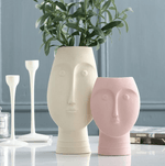 Monte - Ceramic Face Vases