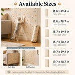 Dotisk Self-Adhesive Cat Scratch Mat for Wall & Furniture Protection – Cuttable Cat Scratching Pad for Sofa, Door, Bedside & Home Surfaces