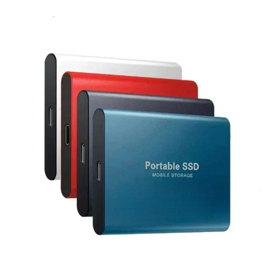 Portable Solid State Drive USB-C 3.1 High-Speed External Storage 500GB 1TB 2TB Shock-Resistant Compact Data Transfer Device for PC Mac