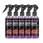 Waterless Car Detailing Spray Polish Cleaner Scratch Remover Protective Nano Coating for Auto Paint Glass Plastic RV Motorcycle Boat