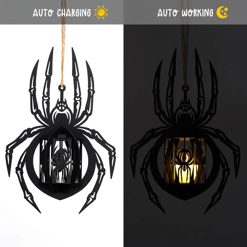 Noctura™ – Spider Lantern Candle Holder