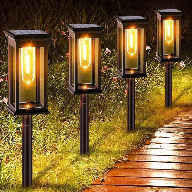 Waterproof Solar Garden Pathway Lights