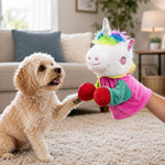 Dotisk Interactive Boxing Pet Puppet for Indoor Play – Squeeze-to-Punch Sound Toy for Bored Dogs & Cats