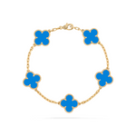 Chain Bracelet with Beaded Accents – Adjustable 7.9" Gold-Tone Link Band for Women – Everyday Wear & Layering Jewelry