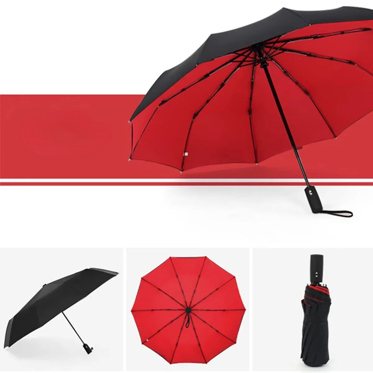 Waterproof Storm Umbrella for Rainy Days