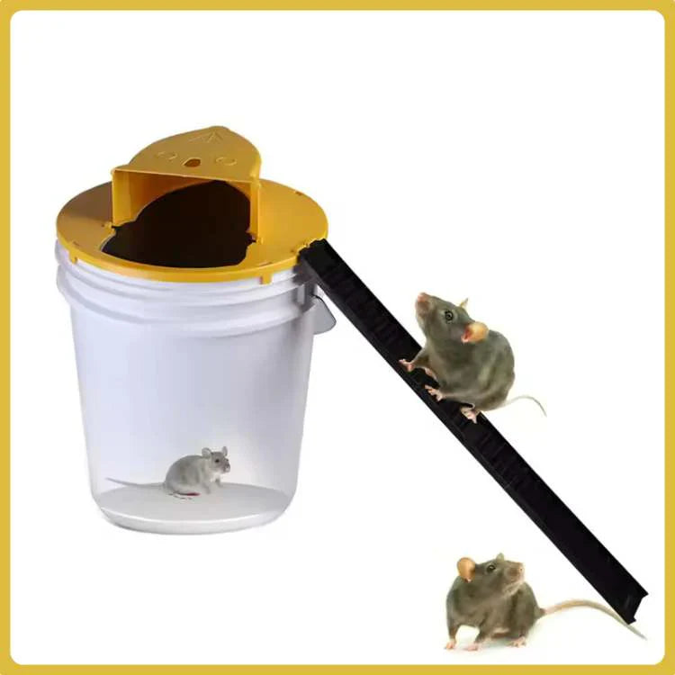Wearclo | Multi-Catch Mouse Trap with Automatic Tilting Design | Humane Solution for Safe Pest Control